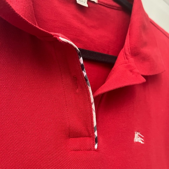 Burberry London Red Polo - Picture 2 of 7
